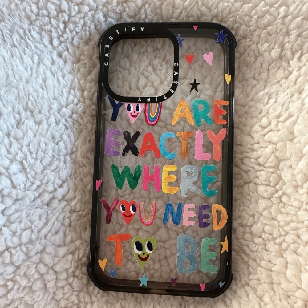 Casetify IPhone 13 Pro case. Perfect condition. Just got a new phone.